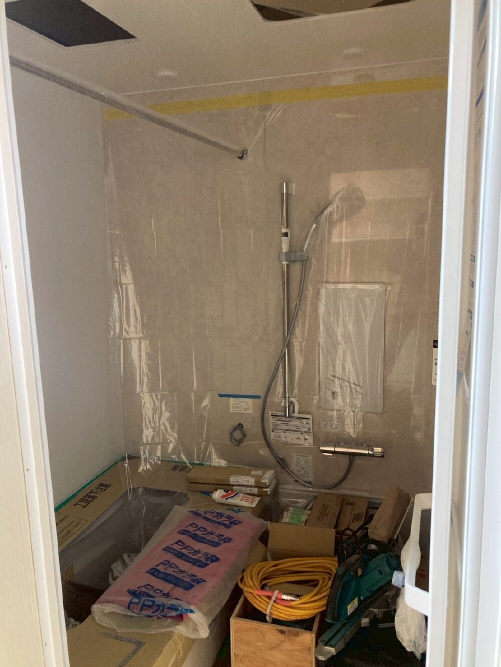 ユニットバス施工