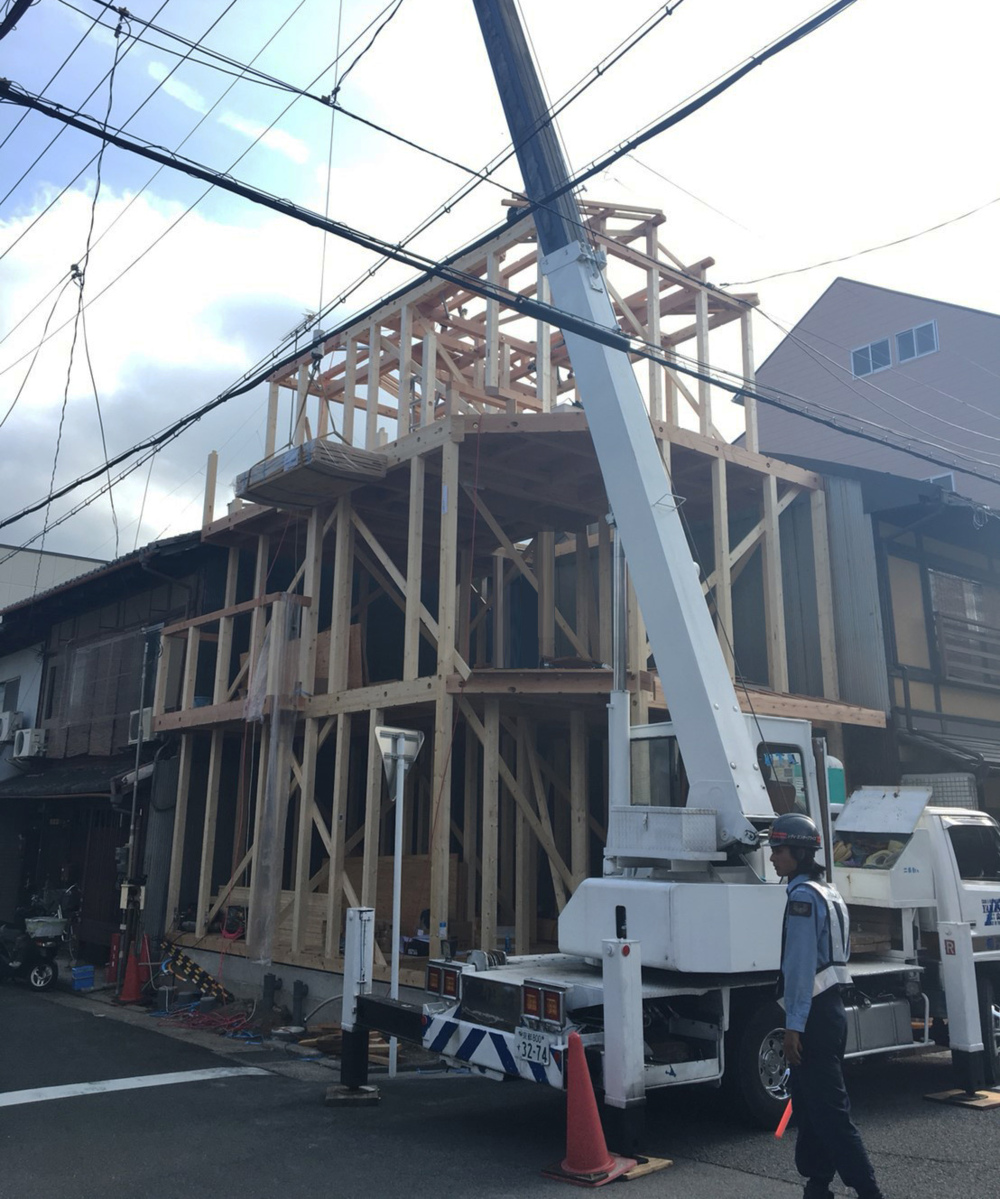 主税町上棟