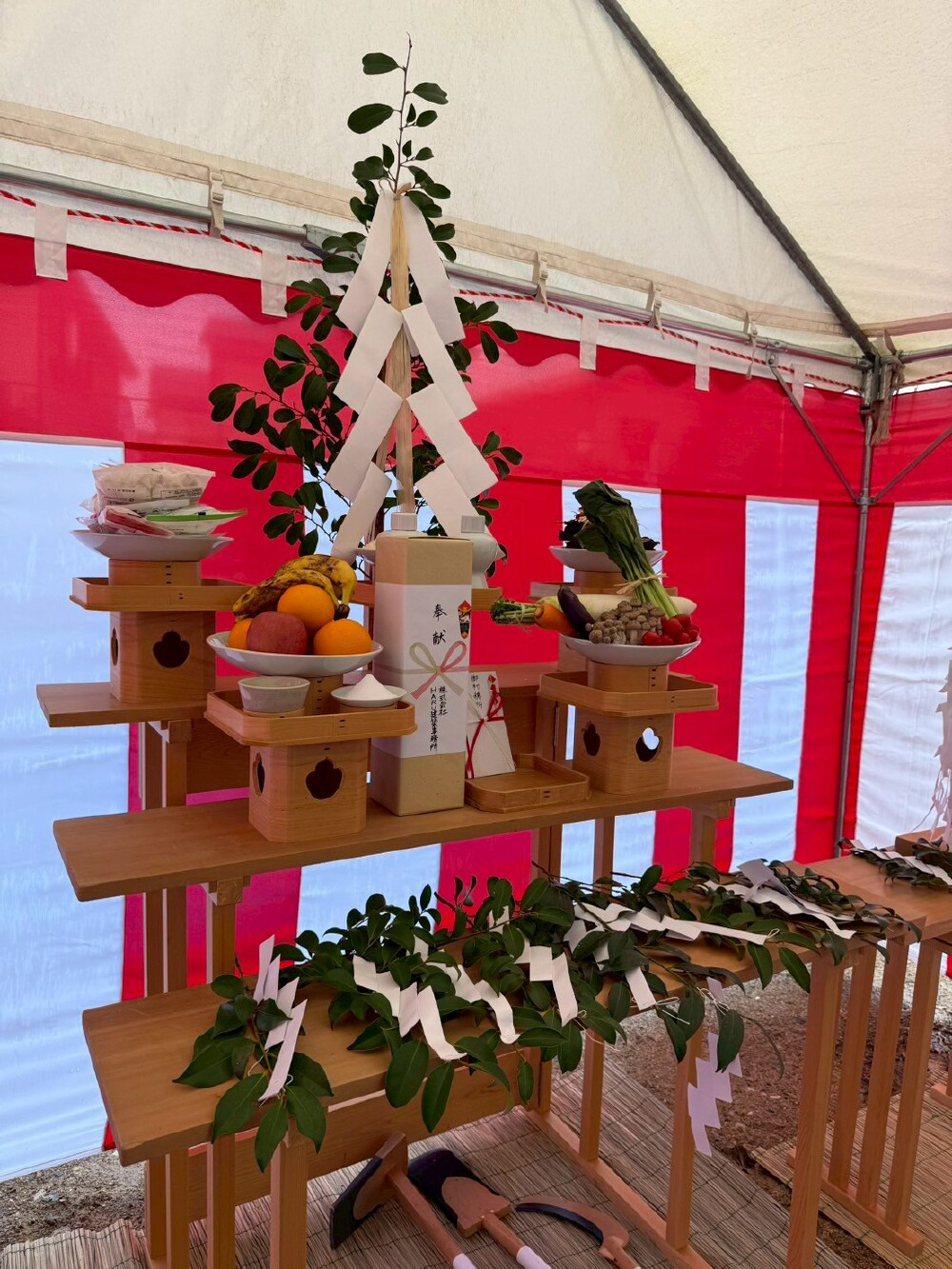 地鎮祭！