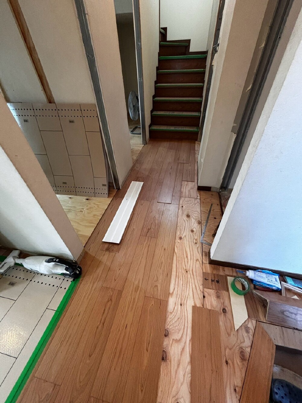 造作工事がはじまりました。